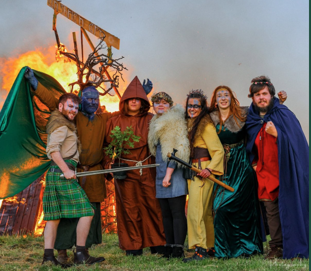 Wander through the scary, creepy and really eerie Samhain Haunted Maze at Knights & Conquests, where the fey hide, werewolves hunt and the Morrigan seals your fate