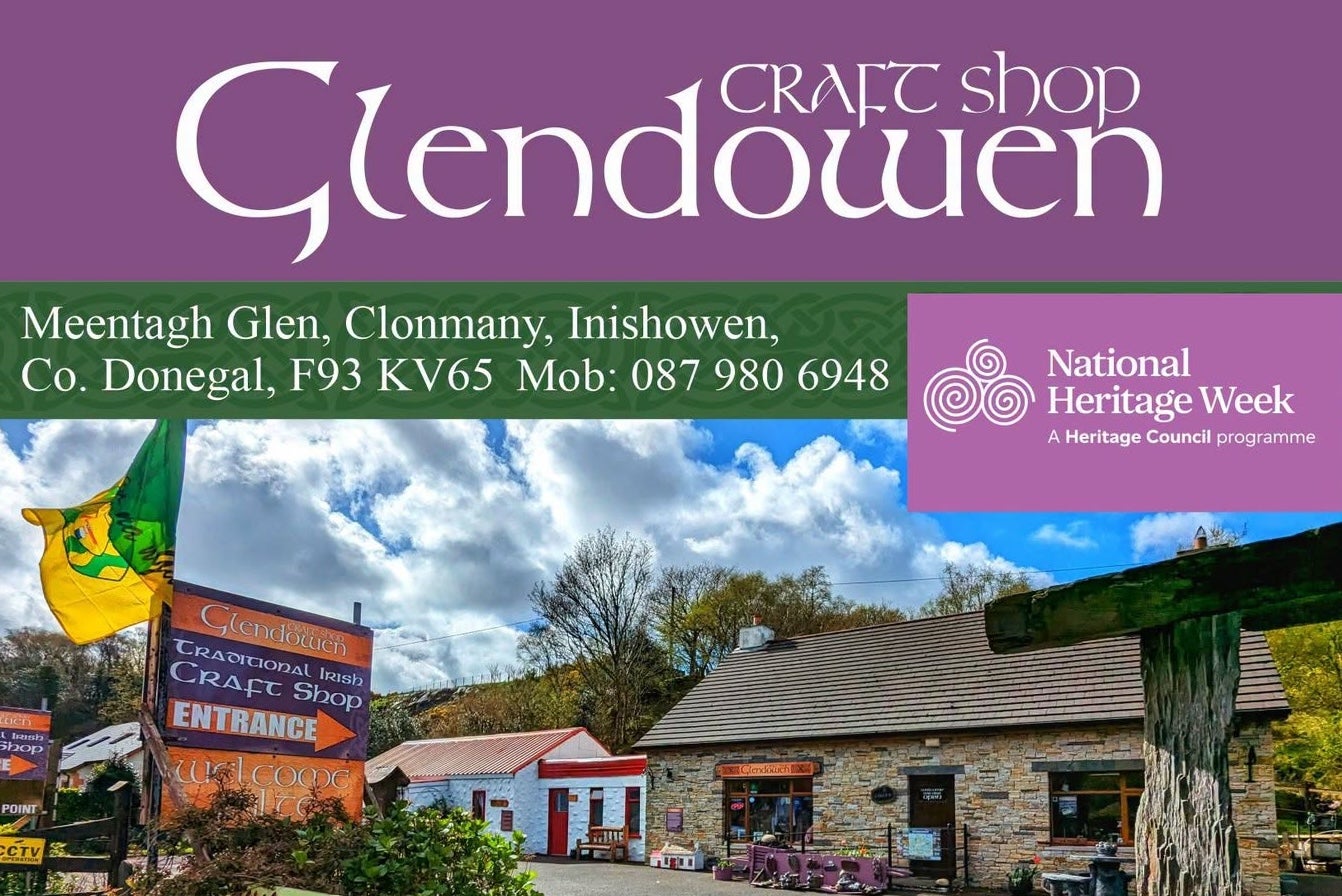 Heritage event at Glendowen Craft Shop