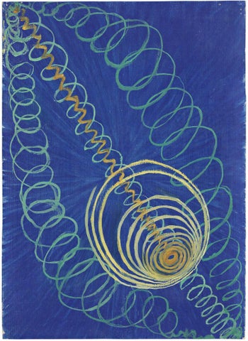 Hilma af Klint (1862-1944), 'Primordial Chaos, The WU/Rose Series, Group I, No.16', 1906-07. By courtesy of the Hilma af Klint Foundation. Photo: The Moderna Museet, Stockholm, Sweden.