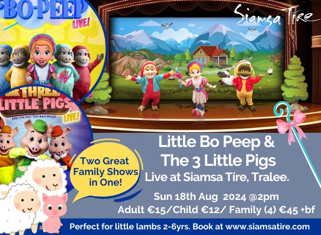 Little Bo Peep and The Three Little Pigs