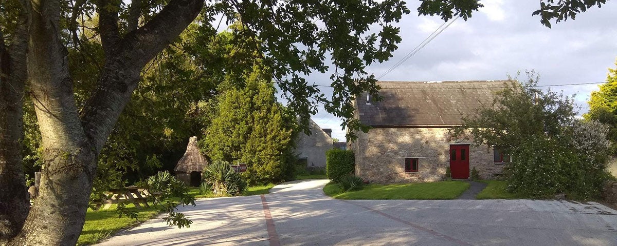 Ballymorris Pottery cottage exterior and grounds