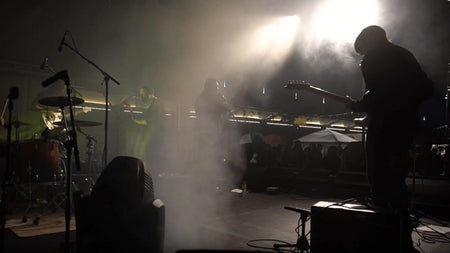Atmospheric shot of Bowden live in concert 2025