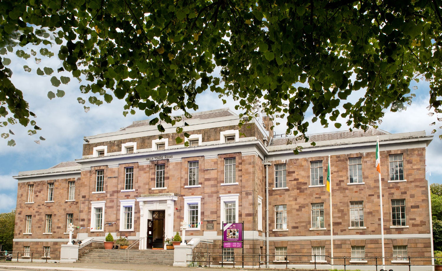 Front exterior view of the Tralee Tourist Information Centre