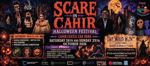 Scare in Cahir 2026, Tipperary
