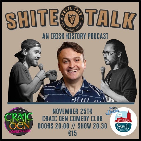 Shite Talk History Jonathan Swift poster