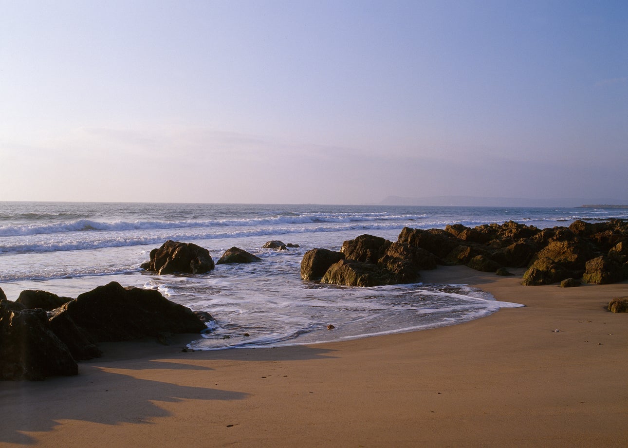 Clonea Strand Dungarvan down by the rock pools