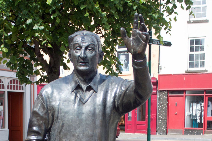 Visit Statue of John B. Keane with Discover Ireland