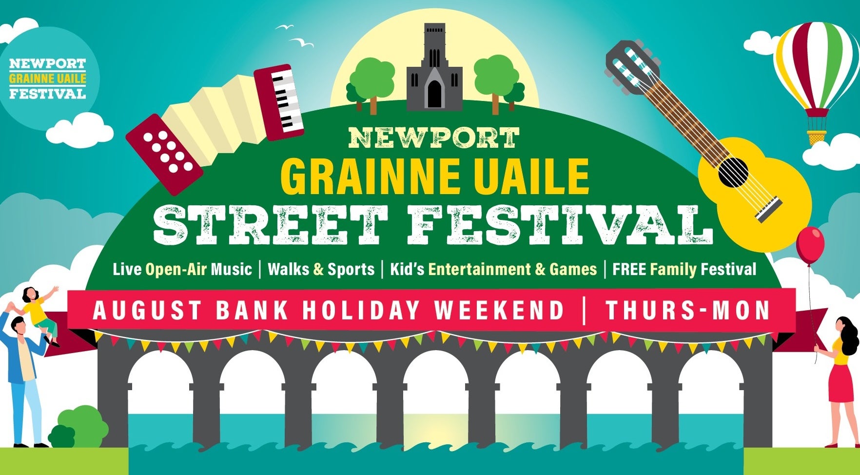Poster for Newport Gráinne Uaile Festival 2026