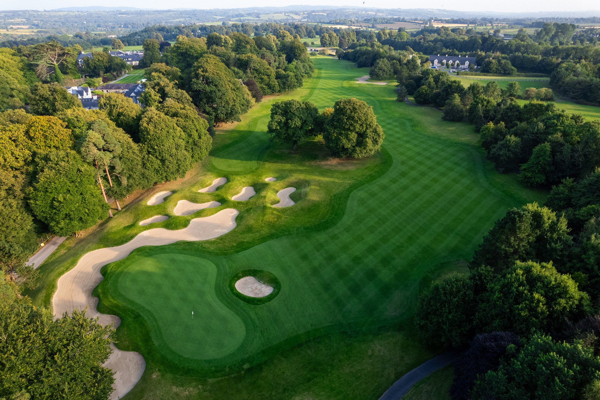 Aerial view of Mount Juliet Golf Course, Co Kilkenny