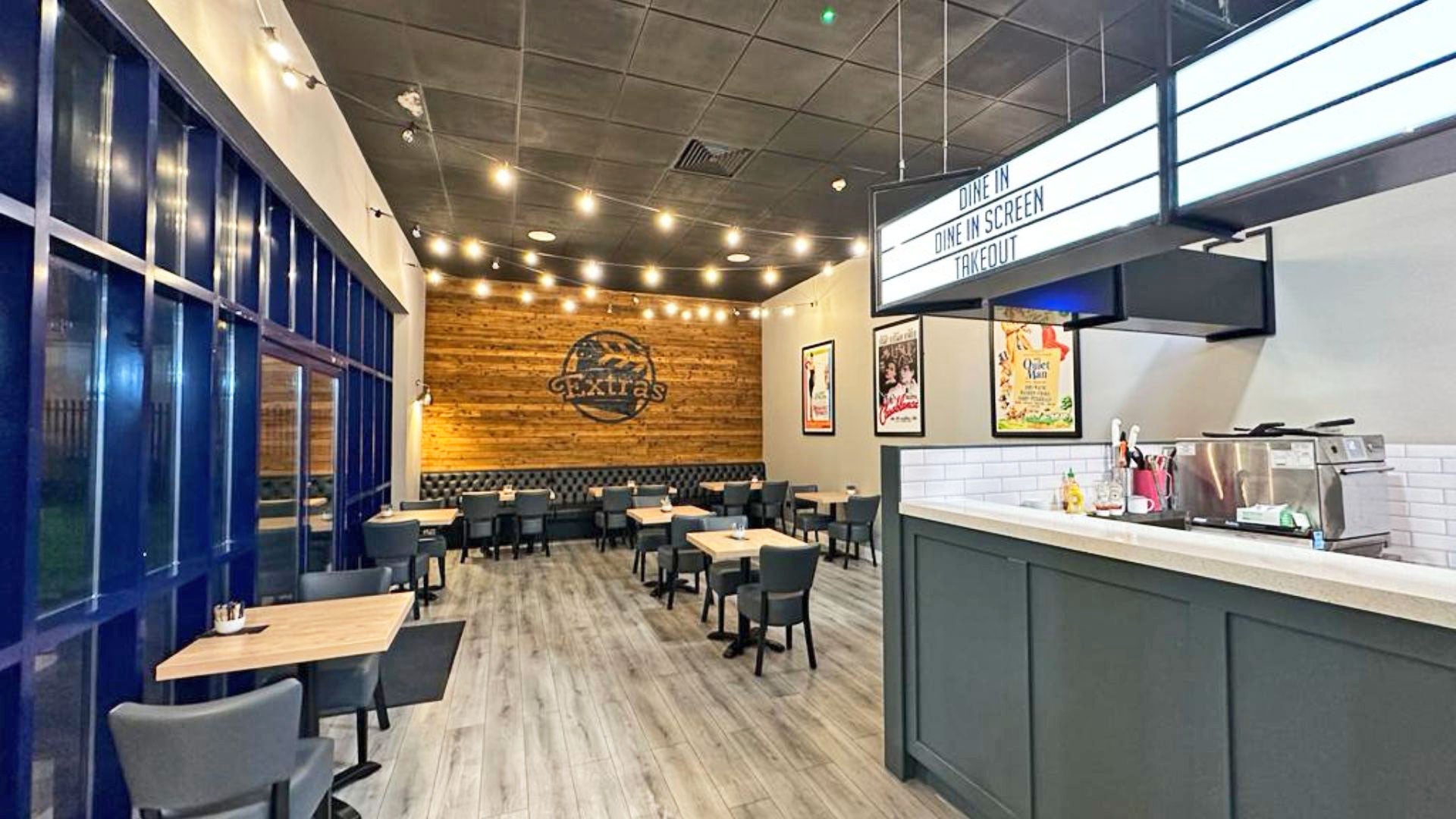 Eclipse Cinemas Bundoran view of Extras café