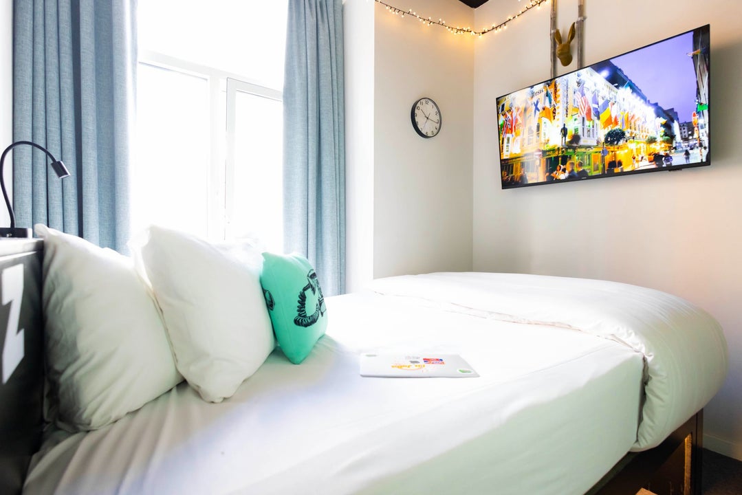 View of bed 