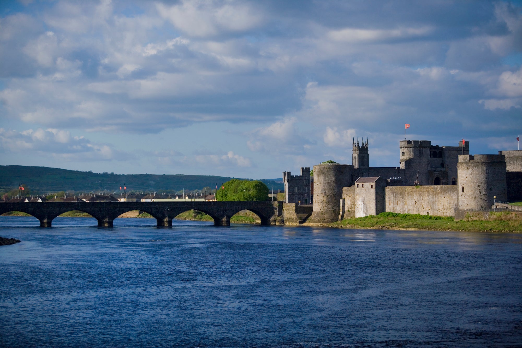 St John's Castle in Limerick city