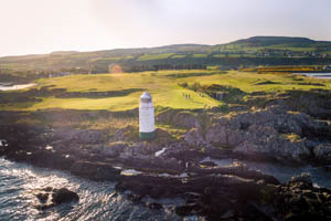 Image of Golf Course with lighthouse