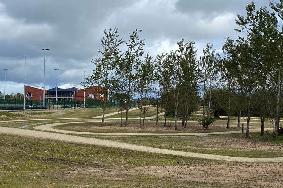 Exterior view of Athlone Regional Sports Centre