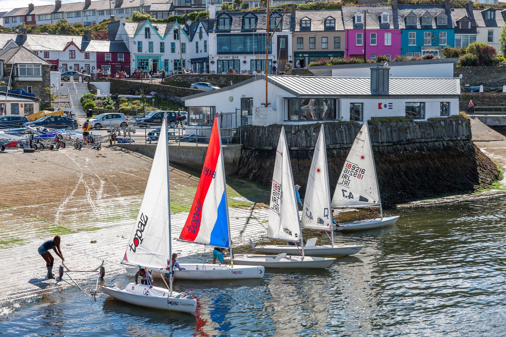 Baltimore Pier in Co Cork