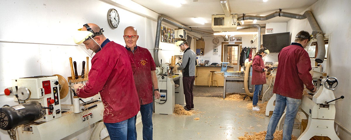 The Woodturning Studio workshop