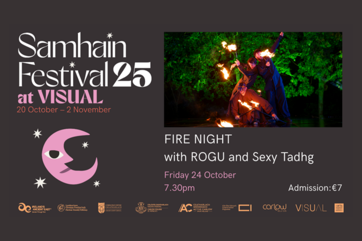 FIRE NIGHT with ROGU and Sexy Tadhg