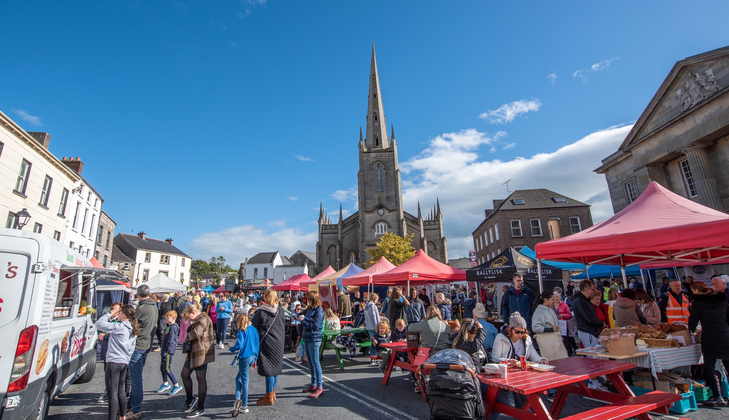 People at the Taste of Monaghan food festival in Monaghan town