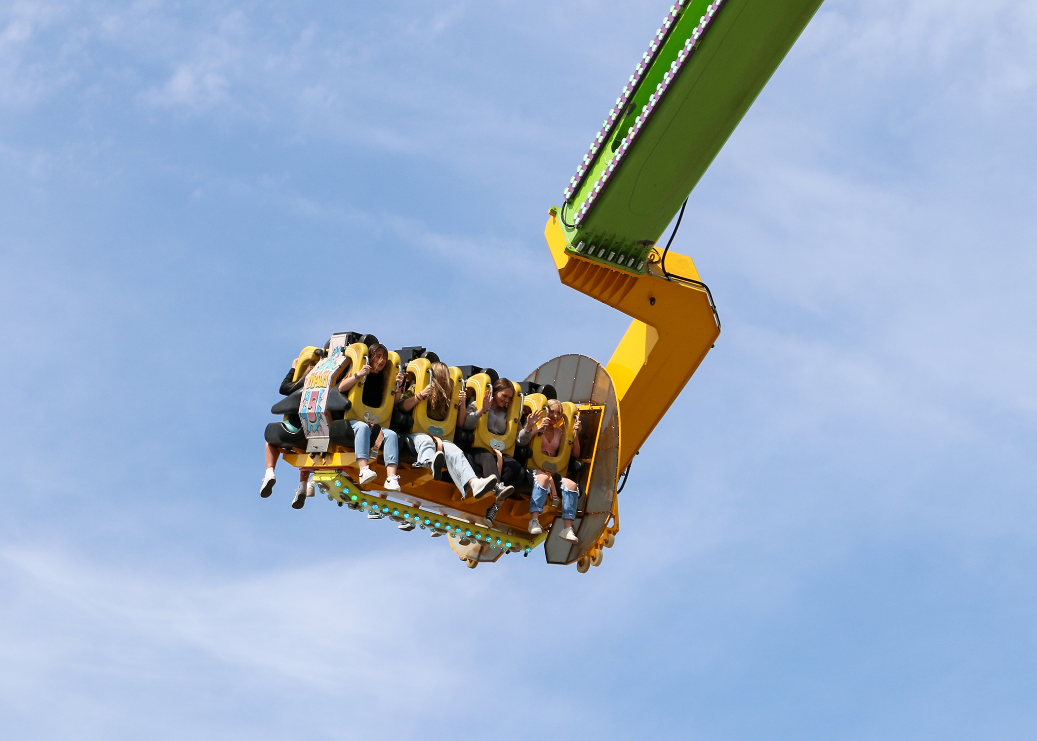 Seafront Funfair Bray July 2024