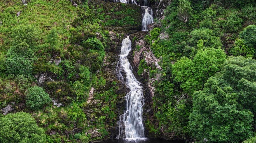 Waterfall on the Sliabh Liag Pilgrim Path in Donegal