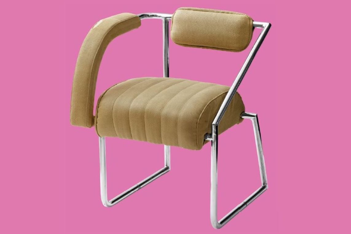 Non-Conformist chair in the Museum's Eileen Gray exhibition