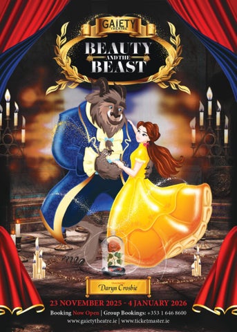 Gaiety Panto for 2025; Beauty and the Beast