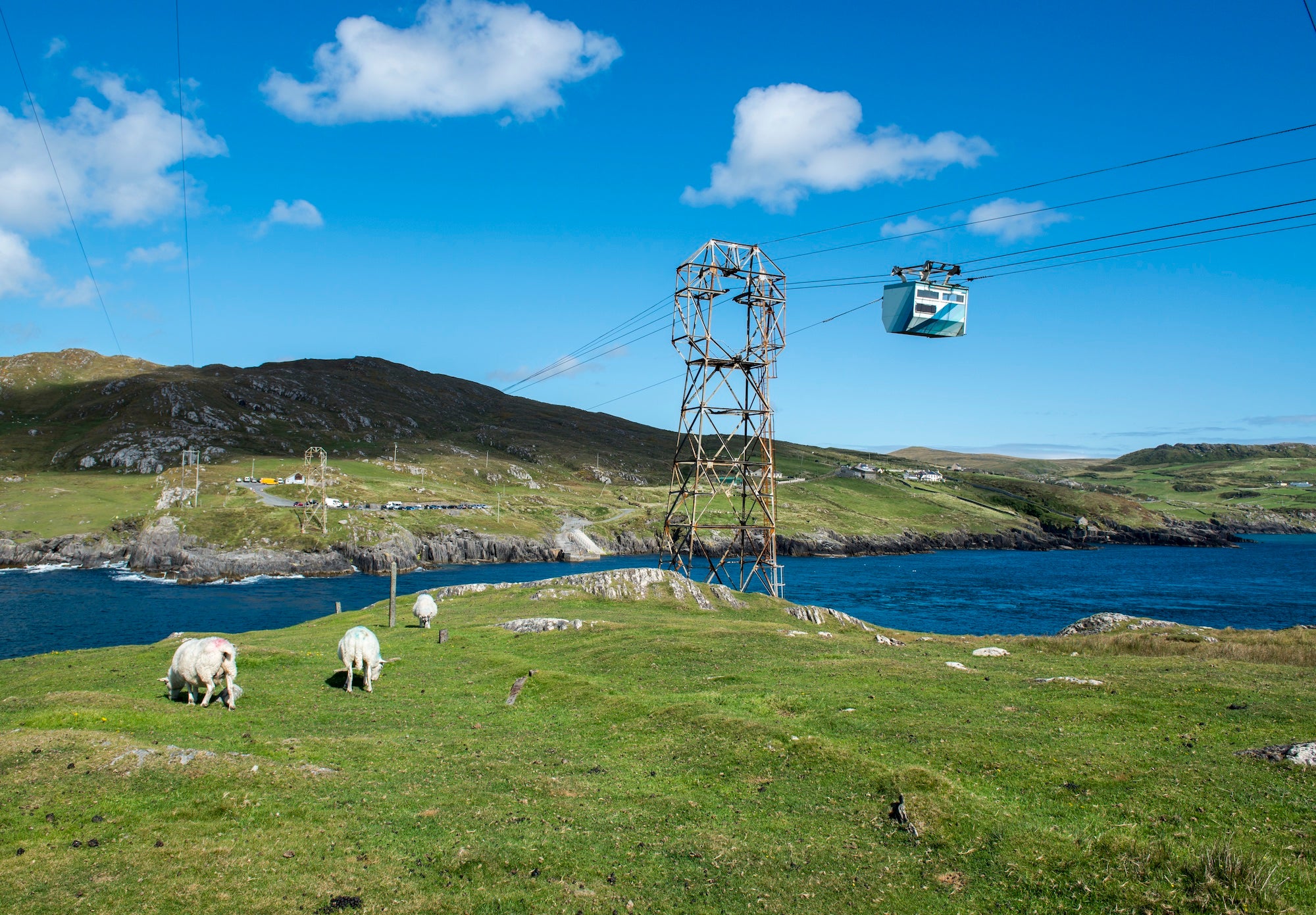 The Dursey Island Cable Car in West Cork