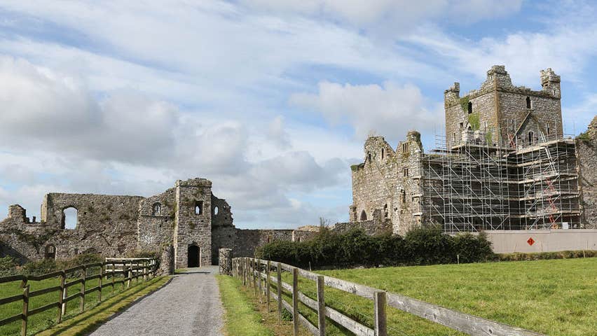 Castle (Site of) — Kilcowan Upper