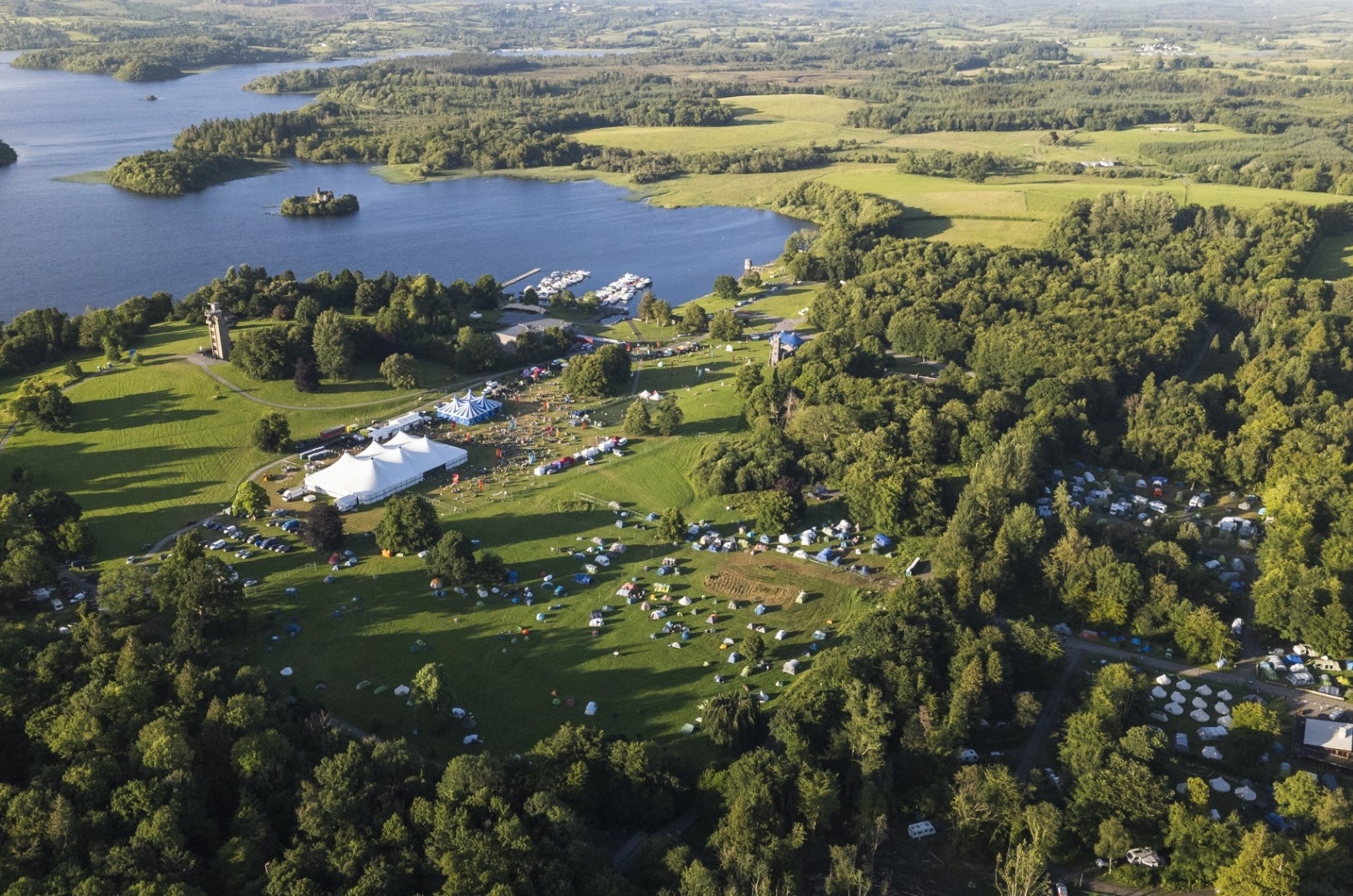 Drone view of Night & Day Festival 2026