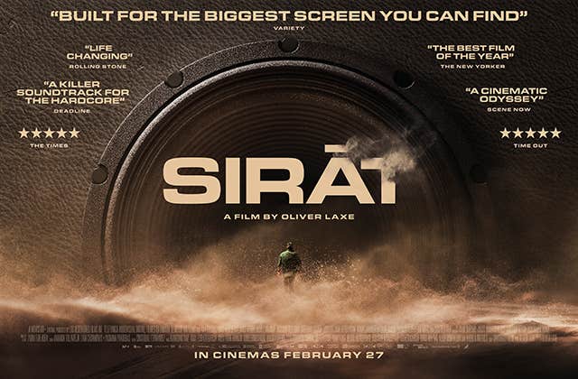 沙漠惊悚片《Sirāt》影院放映的活动图片