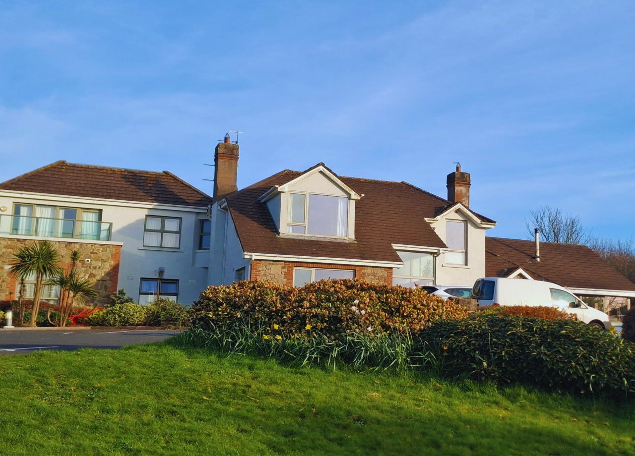 Front view of house