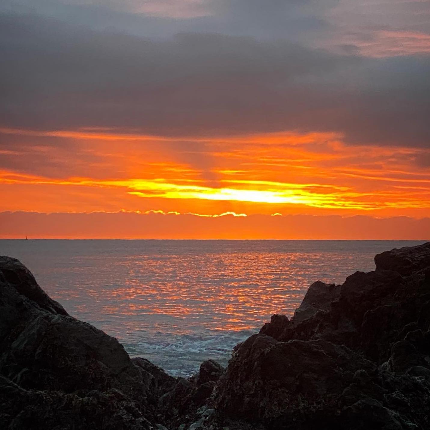 Sunrise from the Bray Head Walk in Co Wicklow