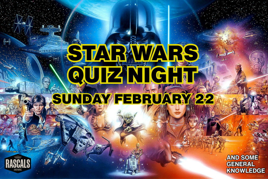 Star Wars Quiz Night at Rascals Brewery