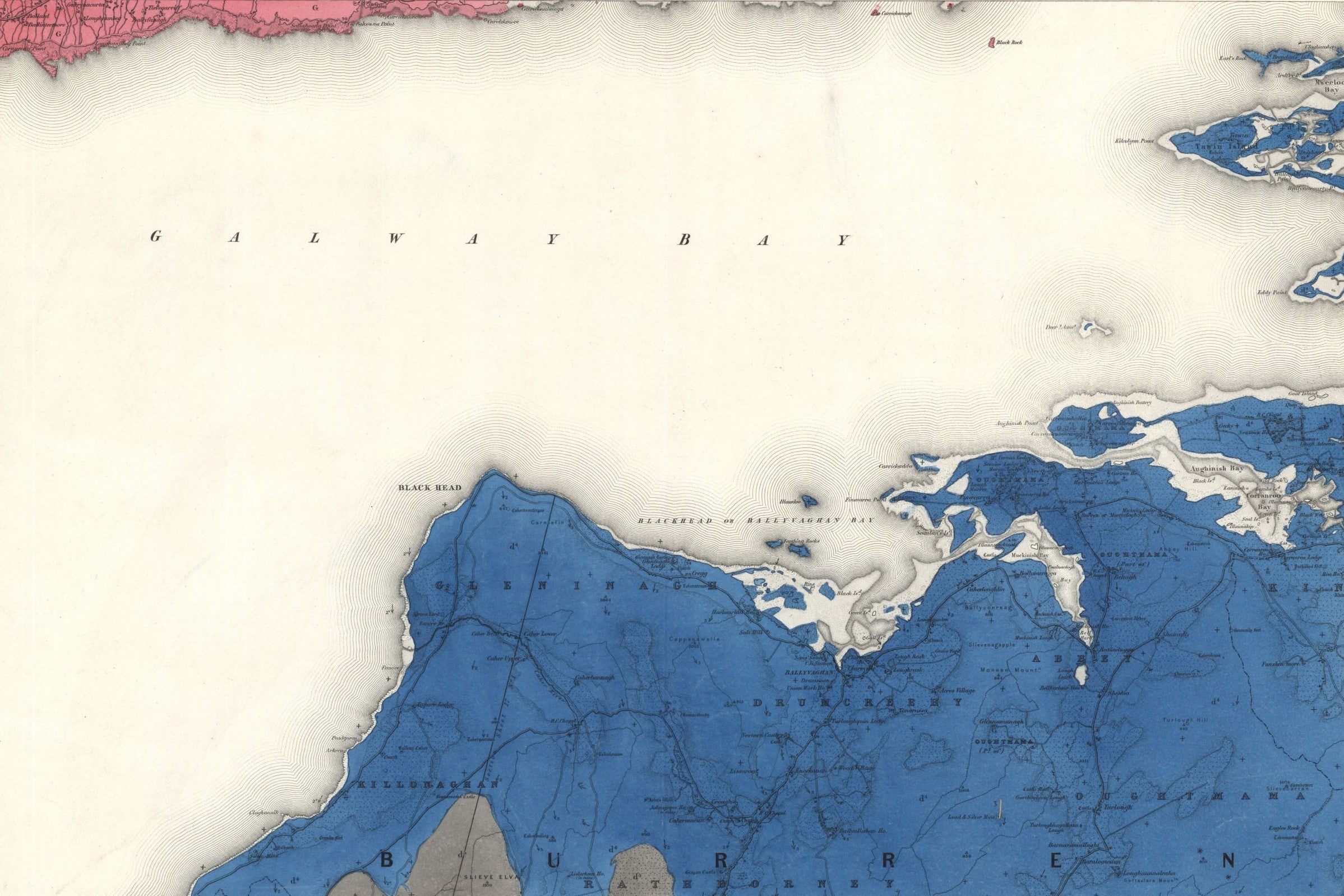 Image: Map courtesy of GSNI