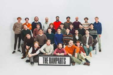 The Ramparts male voice acappella group from Dublin