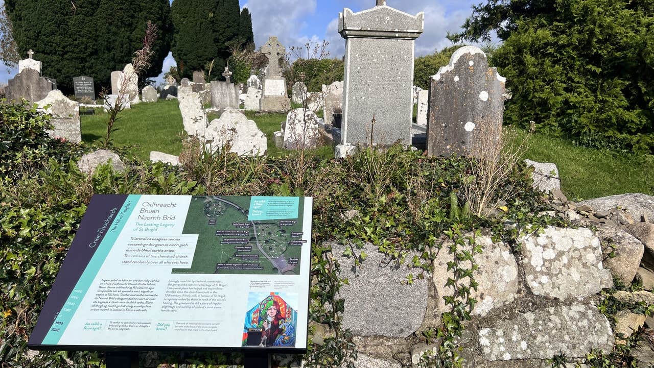 Faughart Rovers Visit The Hill of Faughart with Discover Ireland