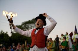 20 Minute “Fire and Light” Show