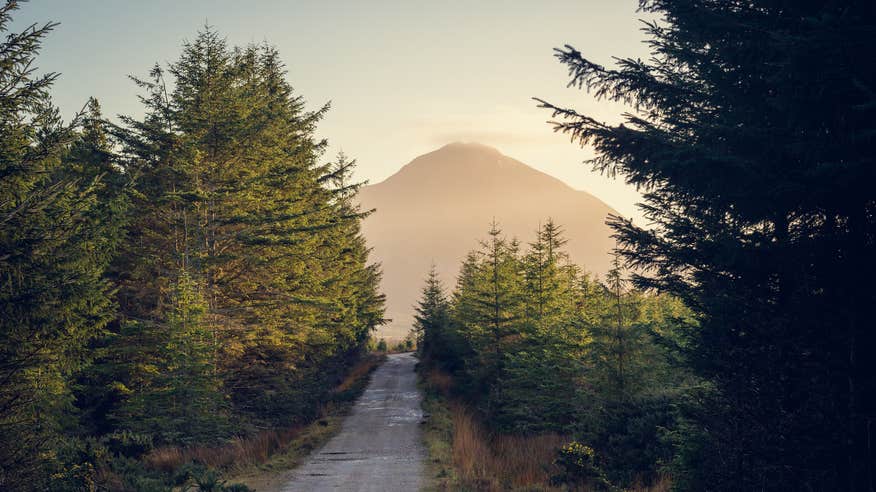 The countryside in Crolly, Co Donegal