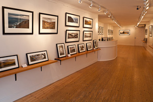 A view inside Peter Cox Photography Gallery