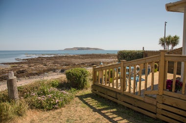 Island view from the deck