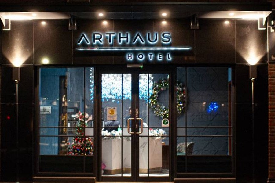 Front view of property