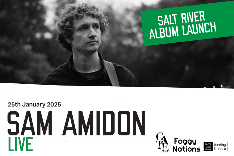 SAM AMIDON live at the Gate Theatre, on Saturday 25th January 2025