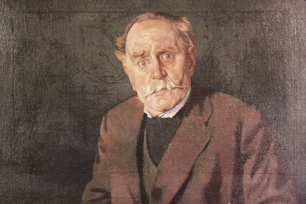 Portrait of John Stanislaus Joyce by Patrick Tuohy (1923)