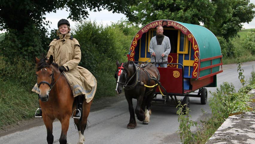 Kilvahan Horse Drawn Caravans and Adventure Farm