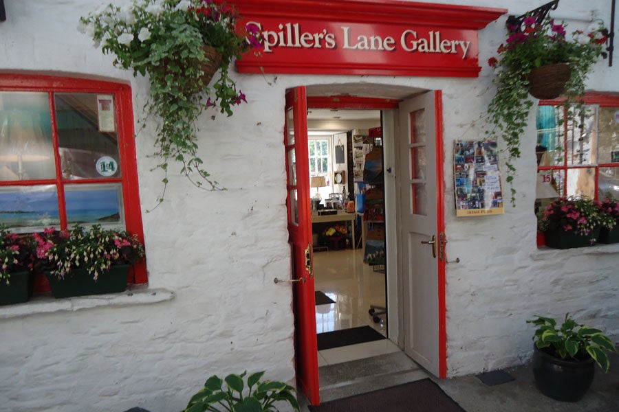 The exterior of Spiller's Lane Craft Shop, Clonakilty, County Cork