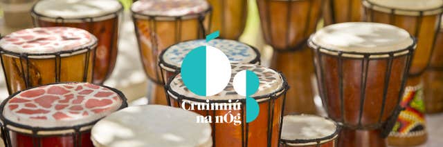 在安泰恩艺术中心：Cruinniú na nÓg 非洲鼓乐工作坊的活动图片