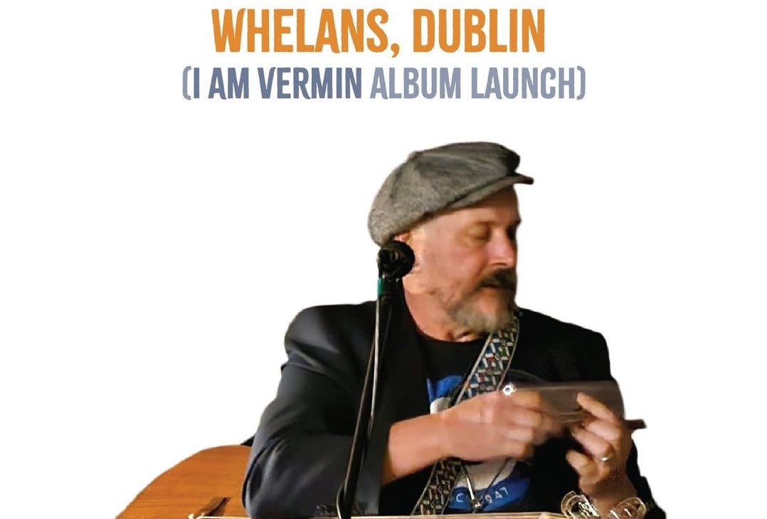 Doctor Millar, album launch at Whelan's