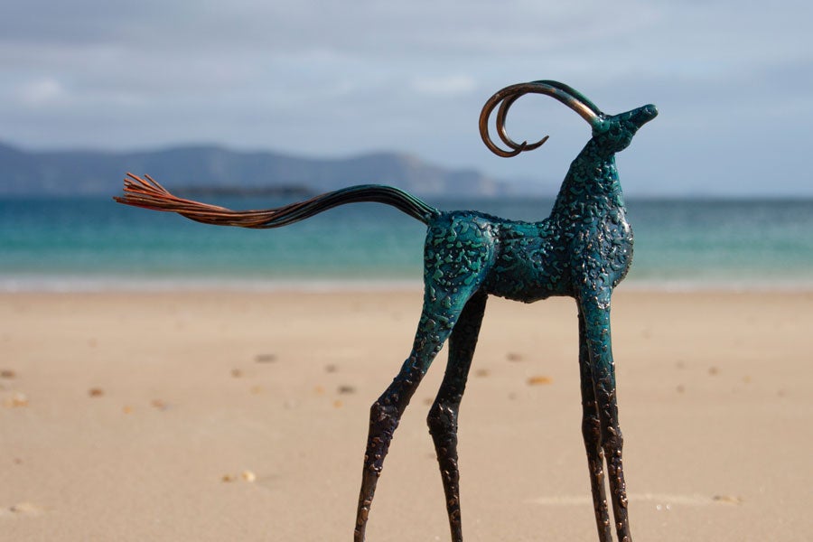 A Ronan Halpin creation of an Achill goat