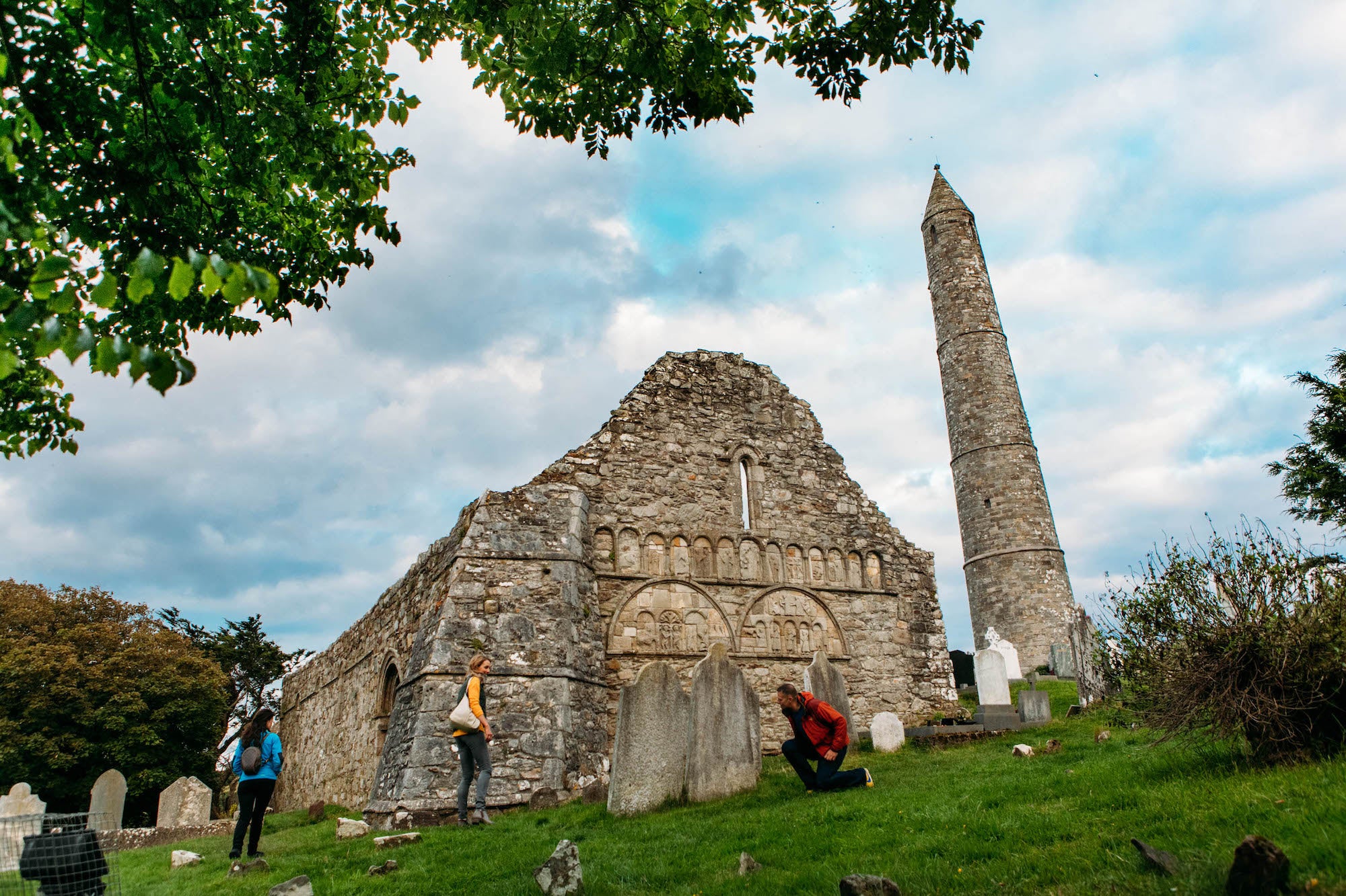 Ardmore Round Tower and Cathedral in Co Waterford