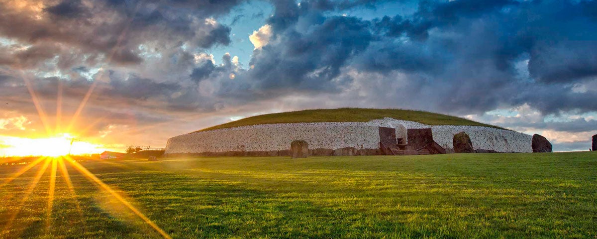 Newgrange at sunrise